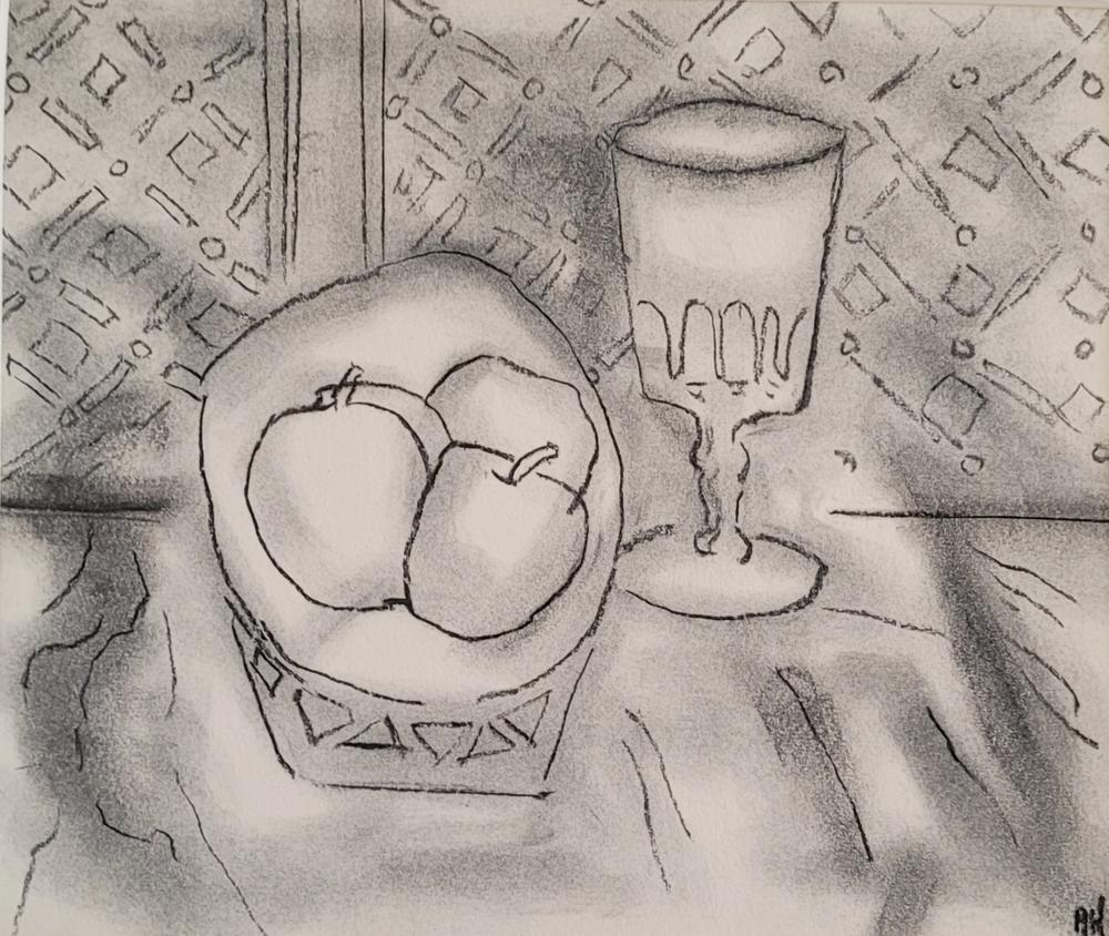 Still Life Study after Georges Braque 'Nature Morte'