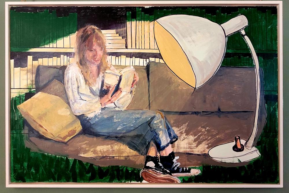 Self Portrait Reading